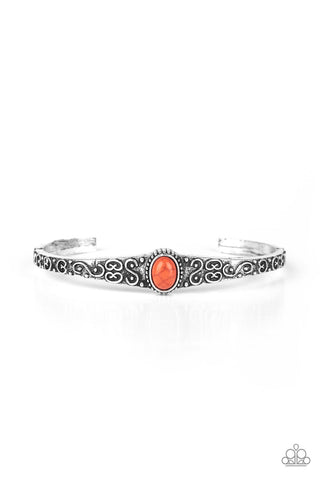 Make Your Own Path - Orange - Paparazzi Accessories