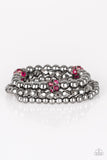 Noticeably Noir - Pink - Paparazzi Accessories