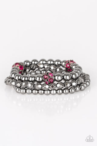 Noticeably Noir - Pink - Paparazzi Accessories