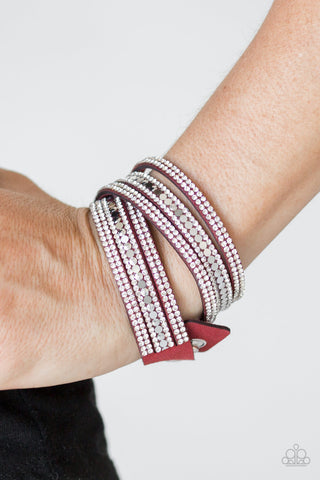Rock Star Attitude - Red - Paparazzi Accessories