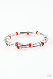 Into Infinity - Red - Paparazzi Accessories