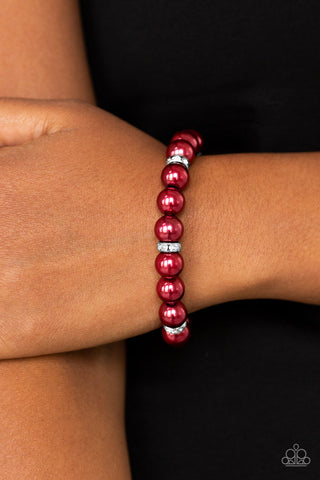 Exquisitely Elite - Red - Paparazzi Accessories