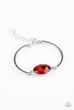 Definitely Dashing - Red - Paparazzi Accessories