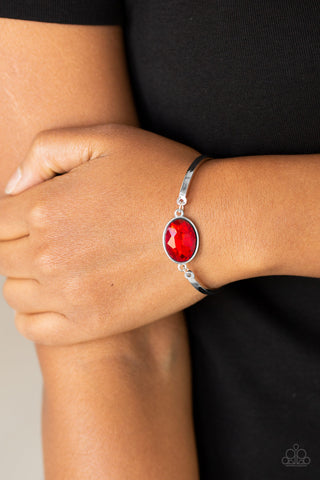 Definitely Dashing - Red - Paparazzi Accessories