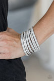 Rock Star Attitude - Silver - Paparazzi Accessories