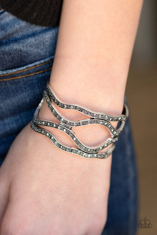 Speaks Volumes - Silver - Paparazzi Accessories