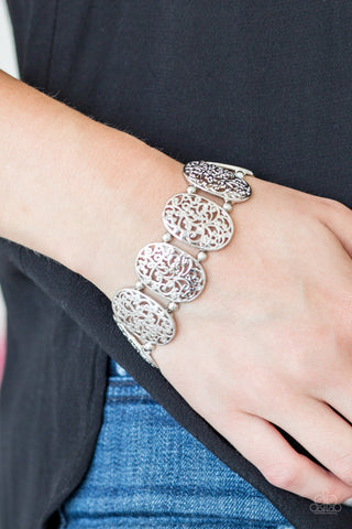 Everyday Elegance - Silver - Paparazzi Accessories