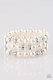 Undeniably Dapper - White - Paparazzi Accessories
