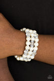 Undeniably Dapper - White - Paparazzi Accessories