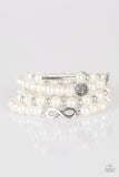 Limitless Luxury - White - Paparazzi Accessories