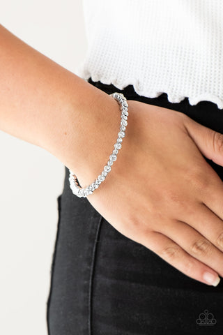 Seven Figure Fabulous - White - Paparazzi Accessories