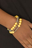 New Adventures - Yellow - Paparazzi Accessories