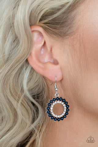 Wreathed In Radiance - Blue - Paparazzi Accessories