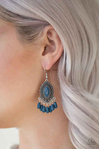 Private Villa - Blue - Paparazzi Accessories