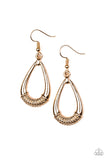 Trending Texture - Gold - Paparazzi Accessories