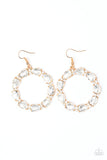 Ring Around The Rhinestones - Gold - Paparazzi Accessories