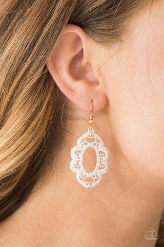 Mantras and Mandalas - Gold - Paparazzi Accessories
