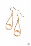 Over The Moon - Gold - Paparazzi Accessories