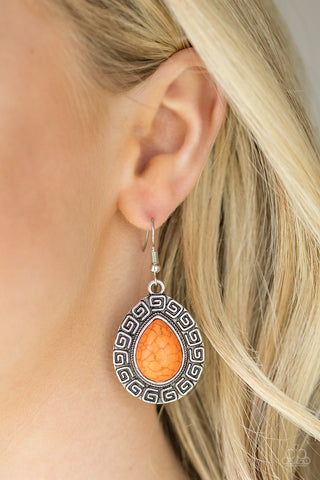 Tribal Tango - Orange - Paparazzi Accessories