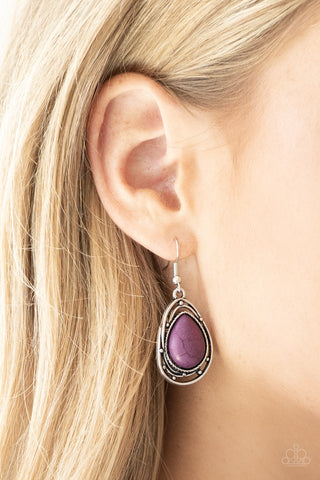 Abstract Anthropology - Purple - Paparazzi Accessories