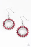 Wreathed in Radiance - Red - Paparazzi Accessories