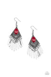 Mostly Monte-ZUMBA - Red - Paparazzi Accessories