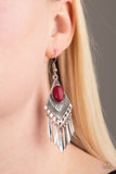 Mostly Monte-ZUMBA - Red - Paparazzi Accessories