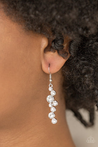 Milky Way Magnificence - White - Paparazzi Accessories