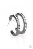 Hoop Haven - Black - Paparazzi Accessories
