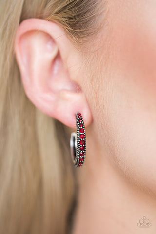 Twinkling Tinseltown - Red - Paparazzi Accessories