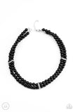 Put On Your Party Dress - Black - Paparazzi Accessories