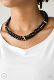 Put On Your Party Dress - Black - Paparazzi Accessories