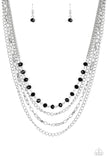 Extravagant Elegance - Black - Paparazzi Accessories