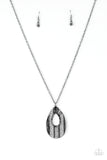 Stop, TEARDROP, and Roll - Black - Paparazzi Accessories