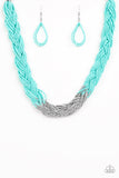 Brazilian Brilliance - Blue - Paparazzi Accessories
