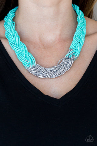Brazilian Brilliance - Blue - Paparazzi Accessories