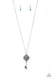 Got It On Lock - Blue - Paparazzi Accessories
