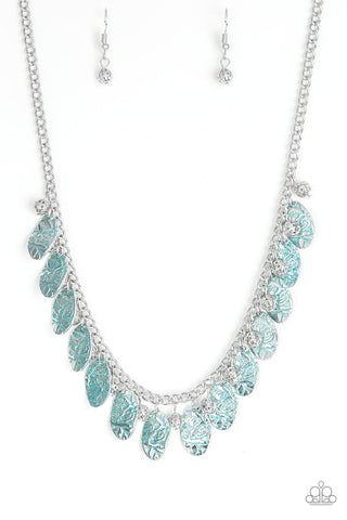 Vintage Gardens - Blue - Paparazzi Accessories