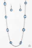 Glassy Glamorous - Blue - Paparazzi Accessories