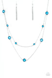 Raise Your Glass - Blue - Paparazzi Accessories