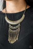 Eastern Empress - Brass - Paparazzi Accessories