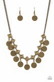 Walk The Plank - Brass - Paparazzi Accessories
