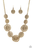 Your Own Free WHEEL - Brass - Paparazzi Accessories