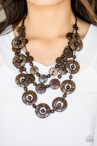 Catalina Coastin - Brown - Paparazzi Accessories