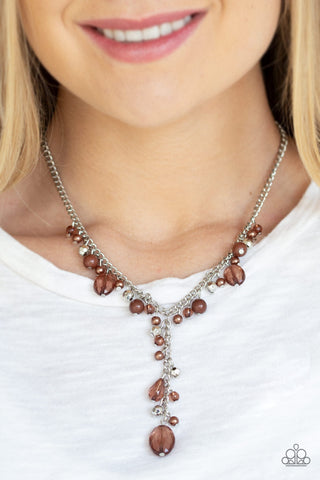 Crystal Couture - Brown - Paparazzi Accessories