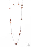 Pacific Piers - Brown - Paparazzi Accessories