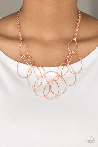 Top-TEAR Fashion - Copper - Paparazzi Accessories