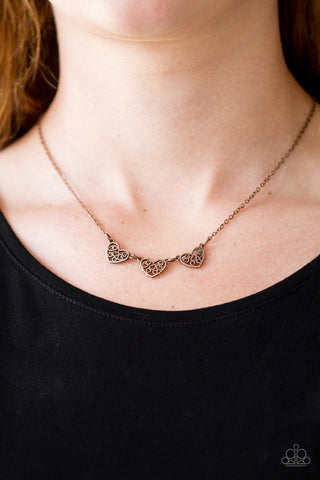 Another Love Story - Copper - Paparazzi Accessories