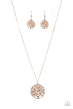 Save The Trees - Rose Gold - Paparazzi Accessories