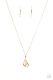 Tell Me A Love Story - Gold - Paparazzi Accessories